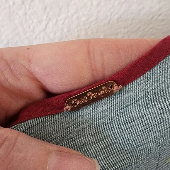 Free People Teal Floral Kimono Robe - Picture 4 of 6